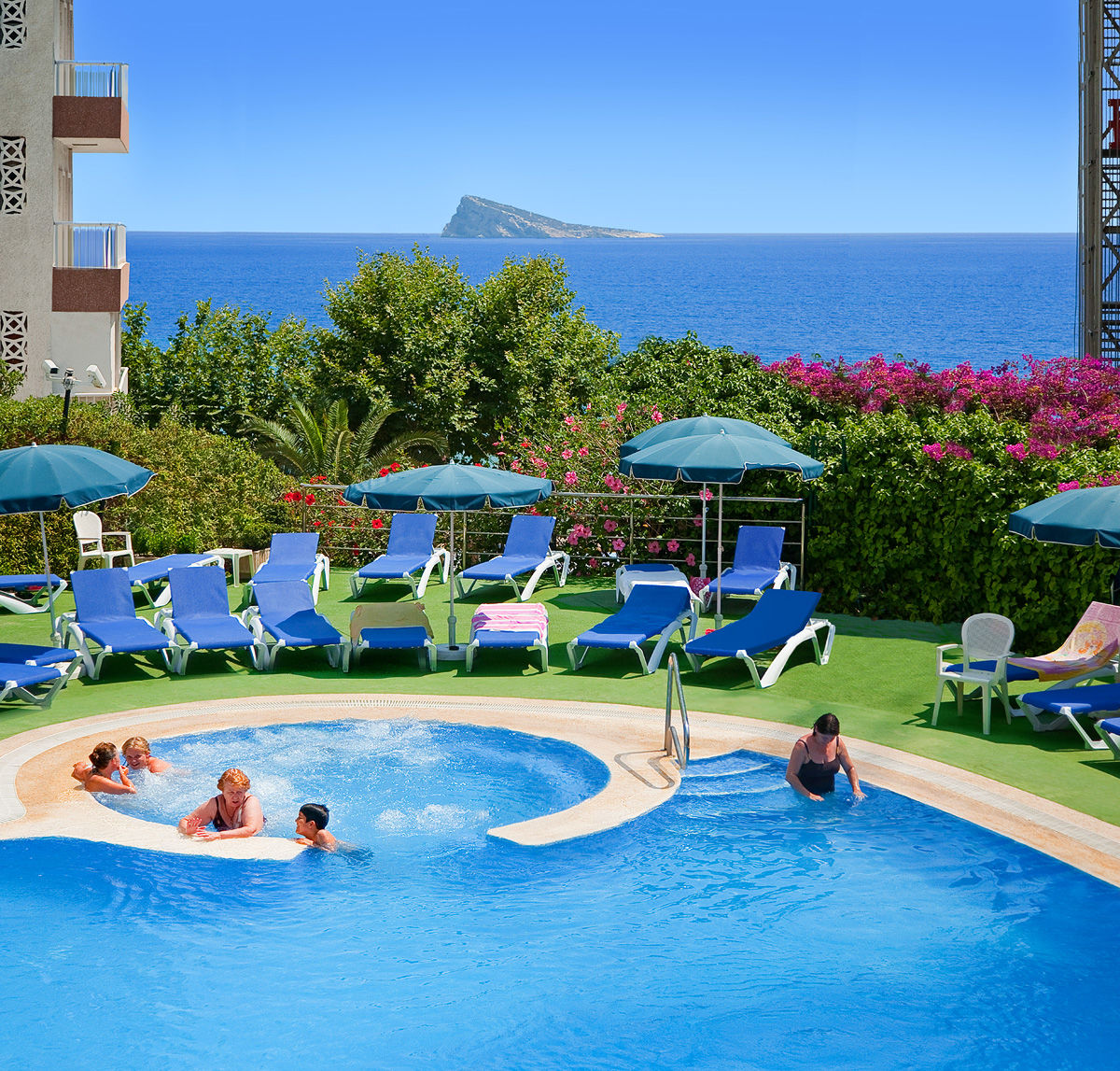 Hotel Rh Corona Del Mar 4* Sup 베니돔 외부 사진